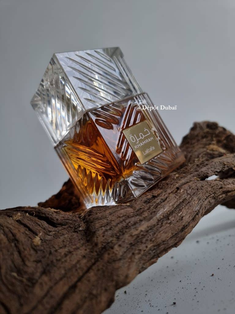 KHAMRAH LATTAFA 100ml + ESTUCHE DE LUJO + PERFUMERO
